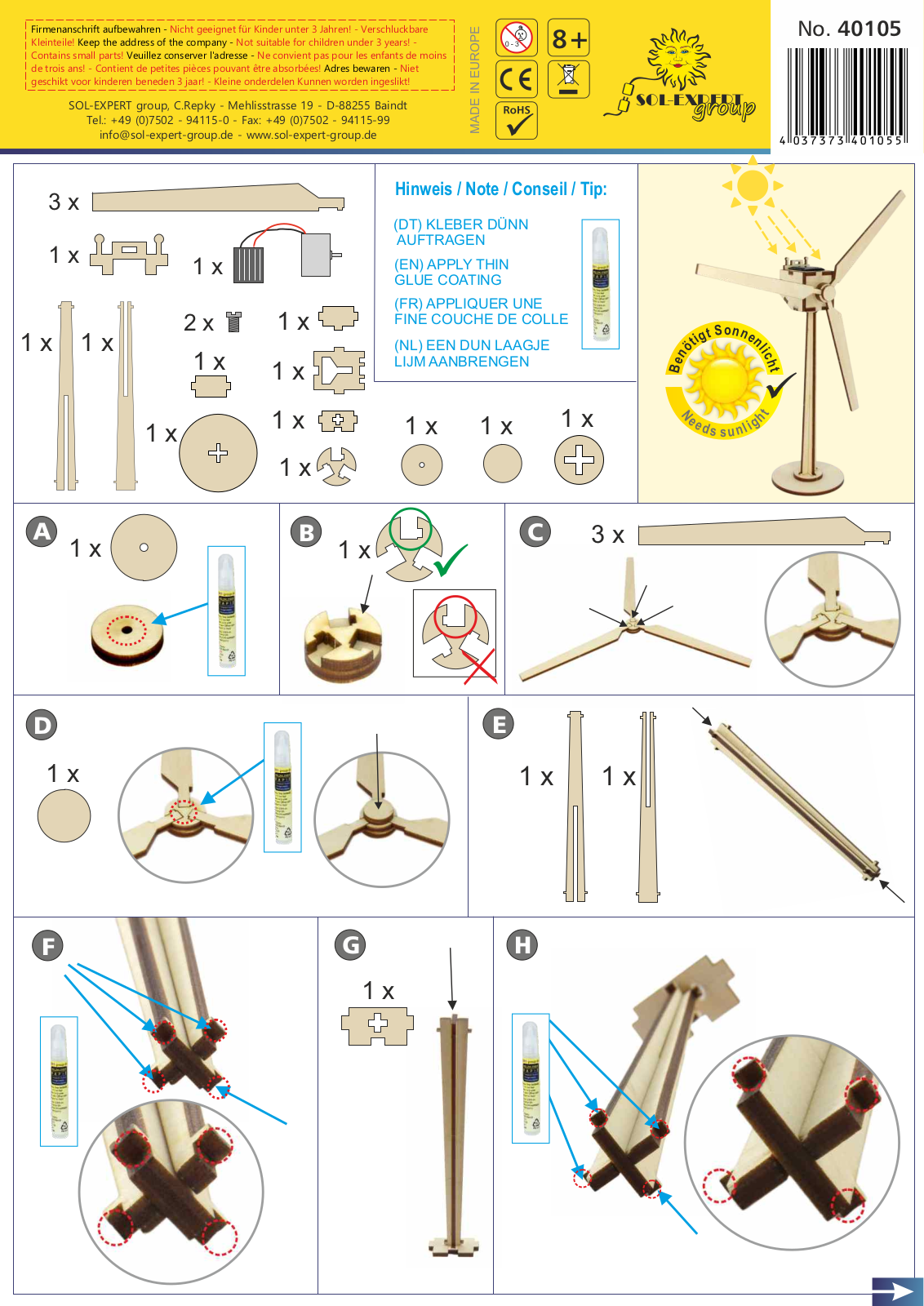 Sol Expert 40105 User Manual - ManualMachine.com