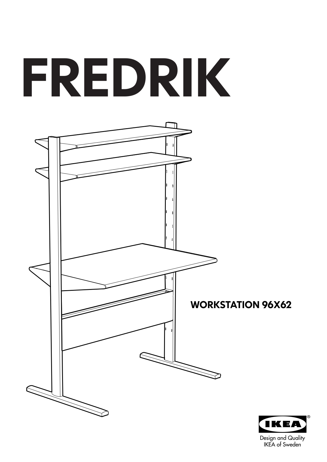 IKEA FREDRIK User Manual