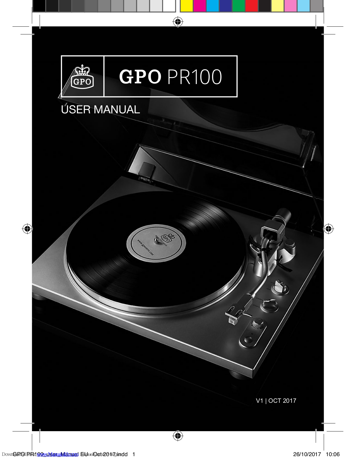 Gro PR100 User Manual - ManualMachine.com