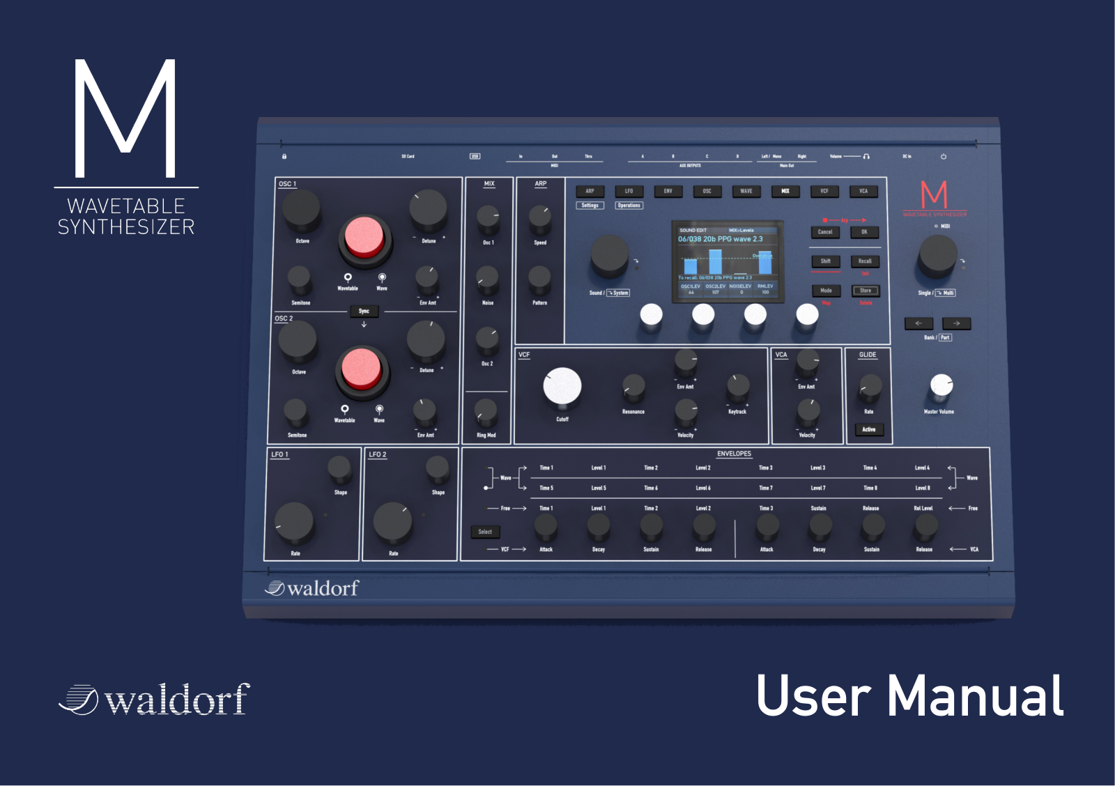 Waldorf M User manual