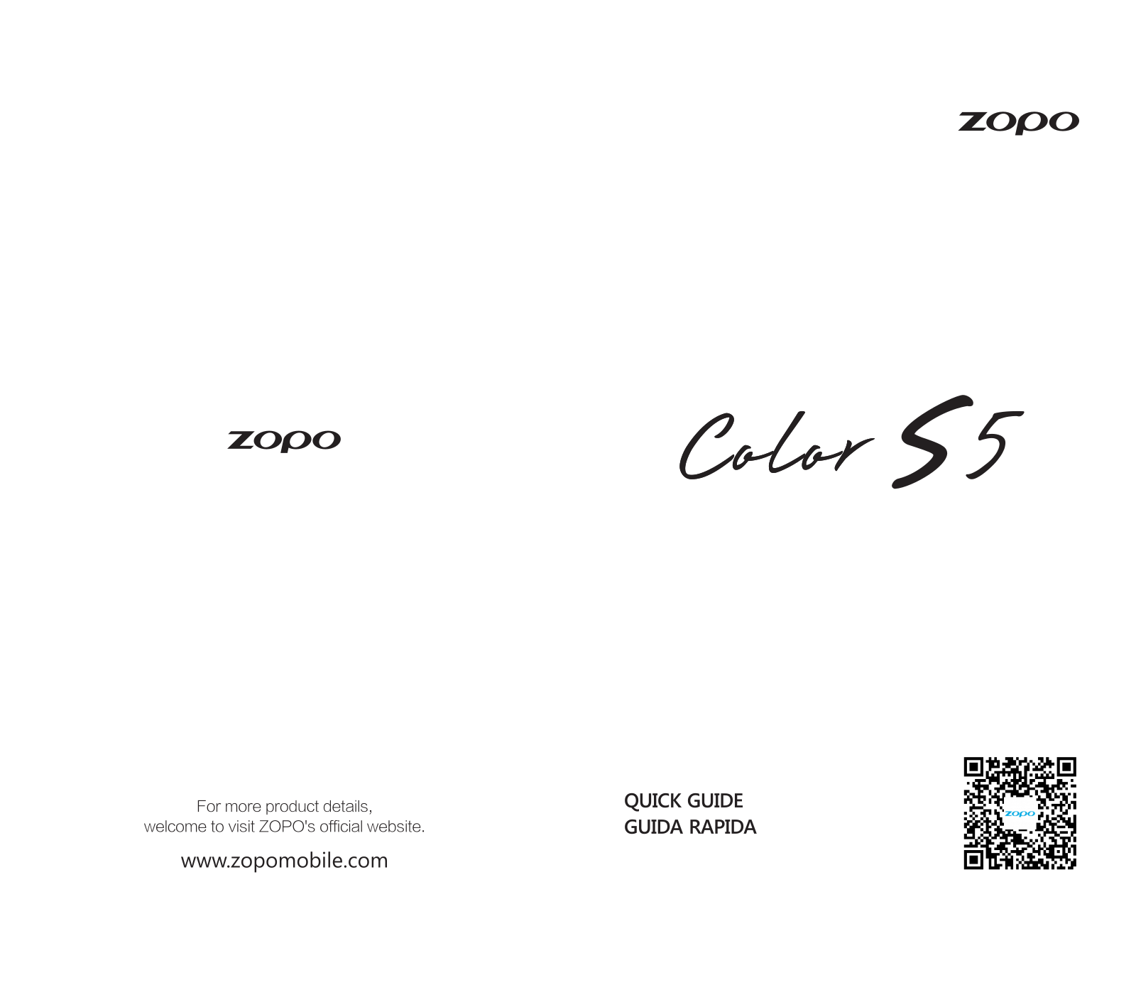 Zopo Color S5 Getting Started