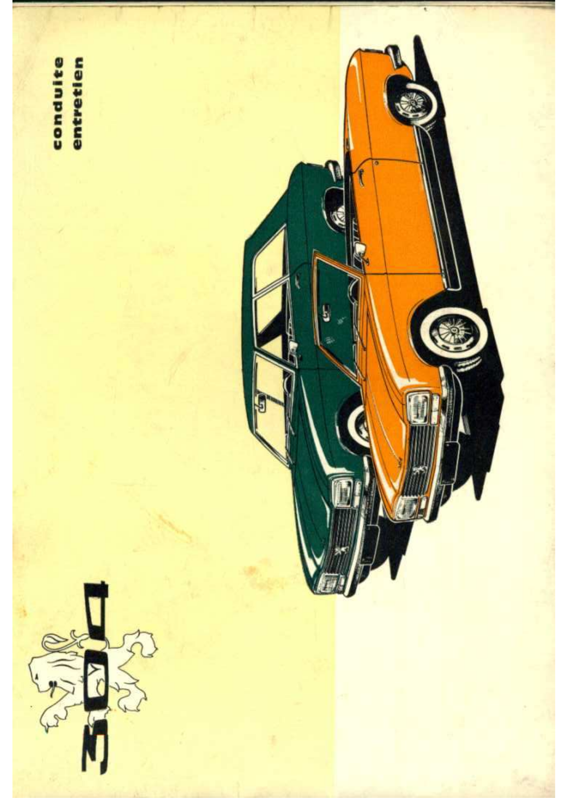 PEUGEOT 304 COUPE ET CABRIOLET 1970 User Manual