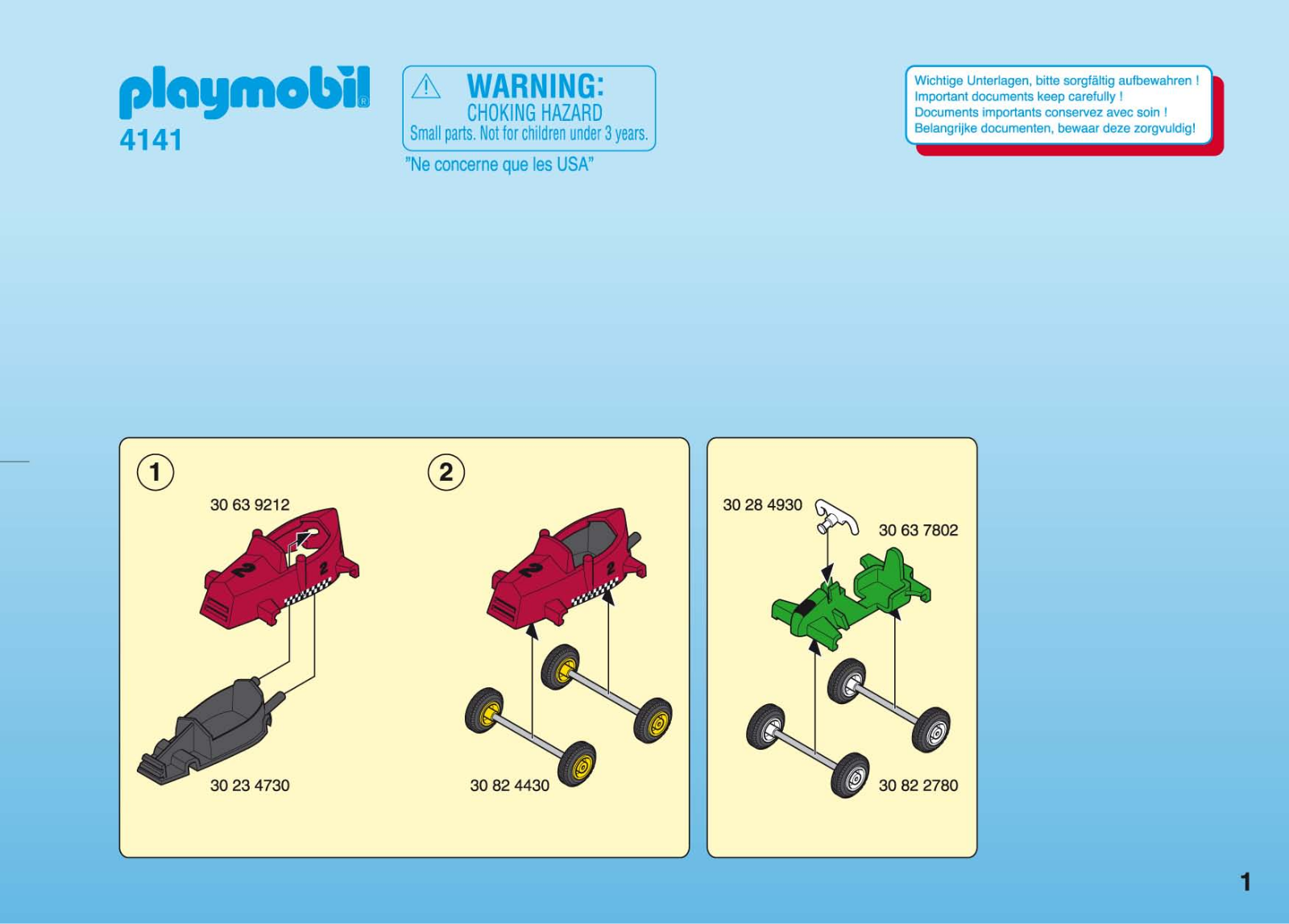 Playmobil 4141 Instructions