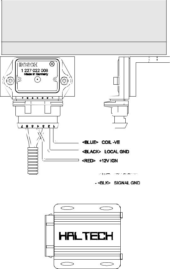 Haltech E6k User Manual, Haltech E6k Wiring Diagram