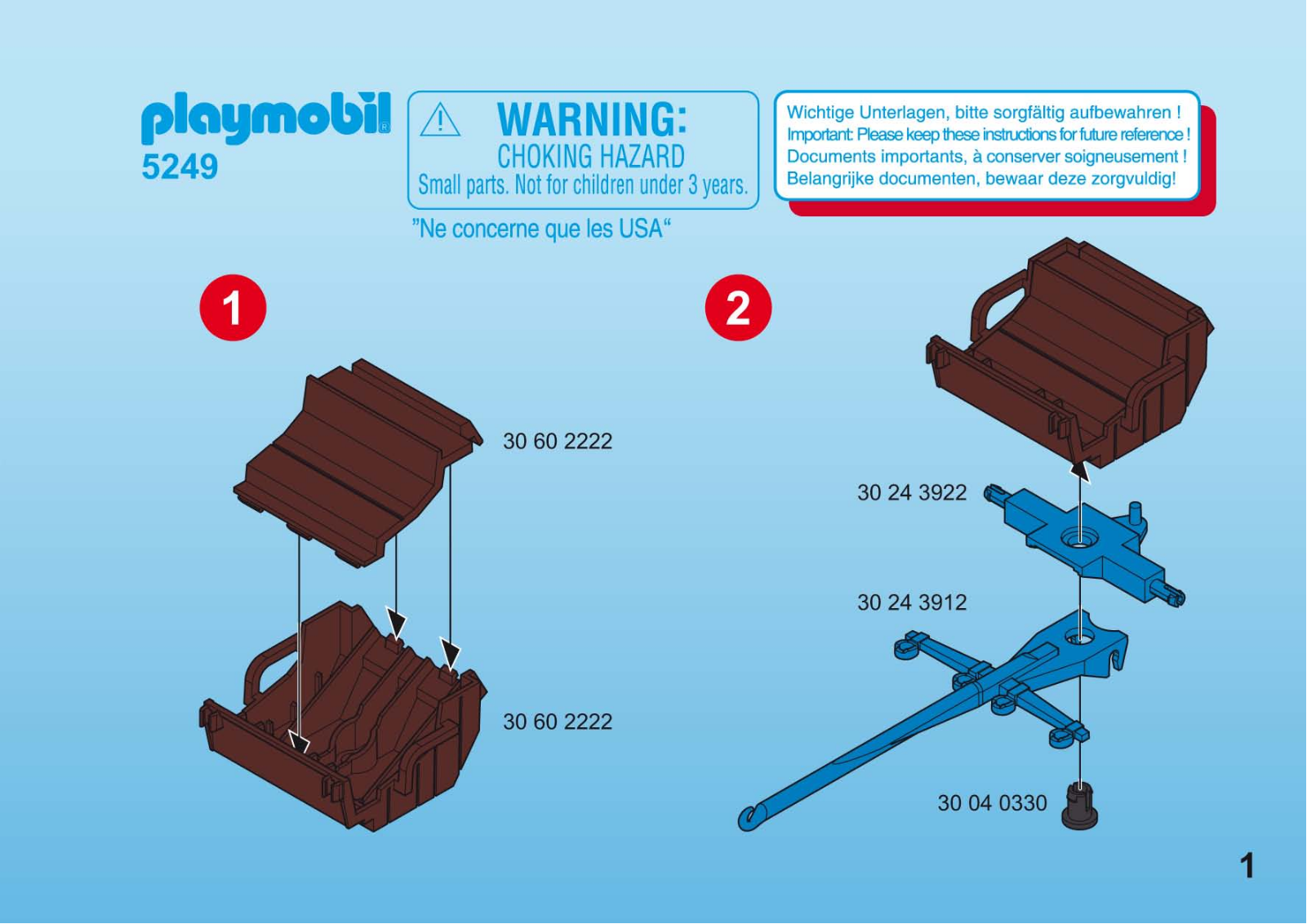 Playmobil 5249 Instructions