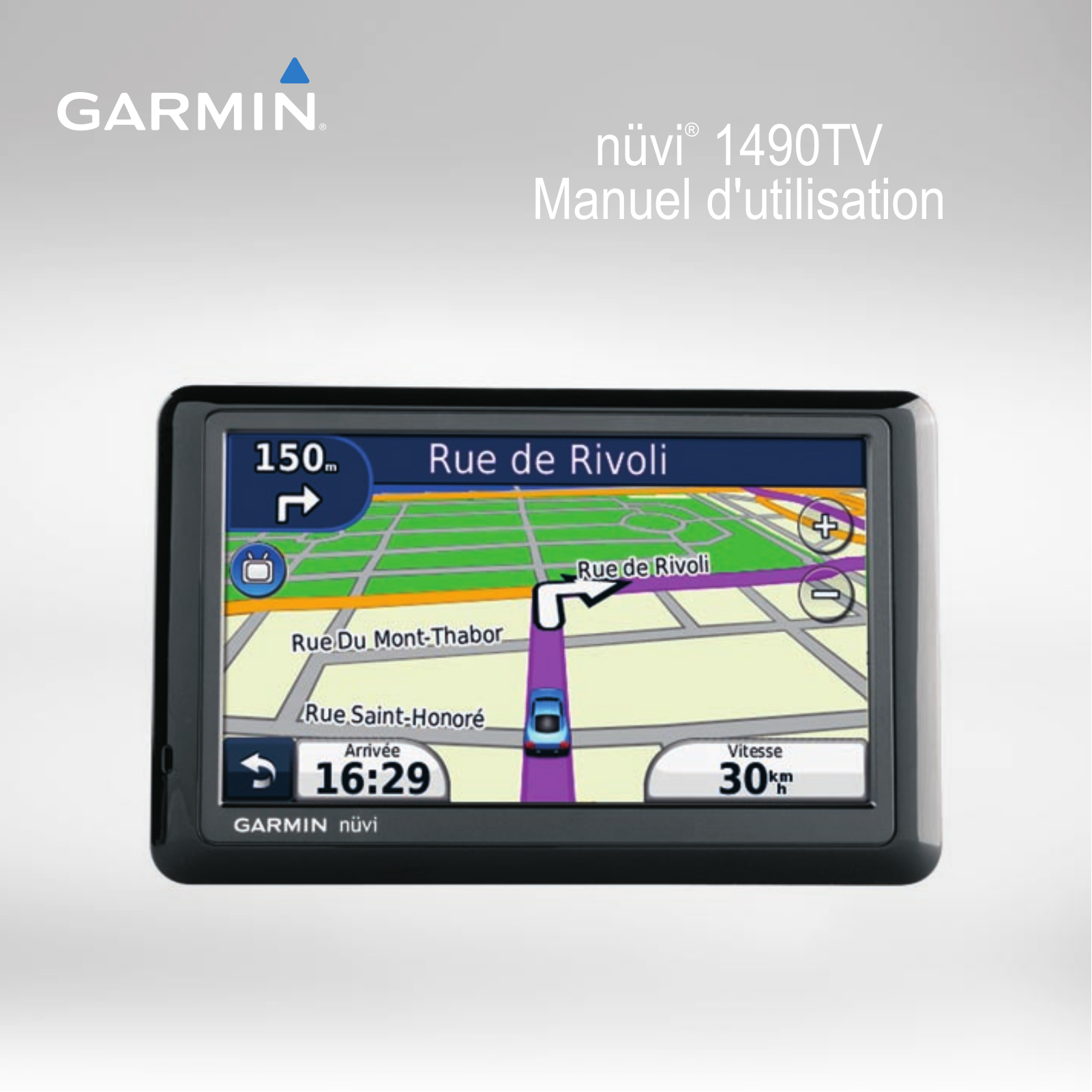 GARMIN 1490 TV Instruction Manual