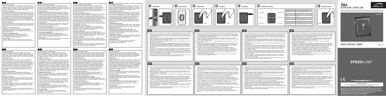 SPEEDLINK SL-8840-BK User Manual