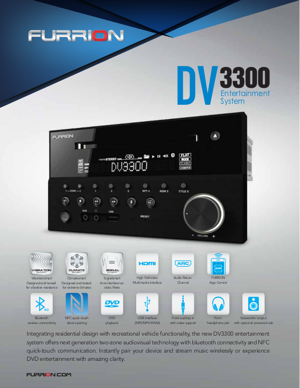 Furrion DV3300 User Manual