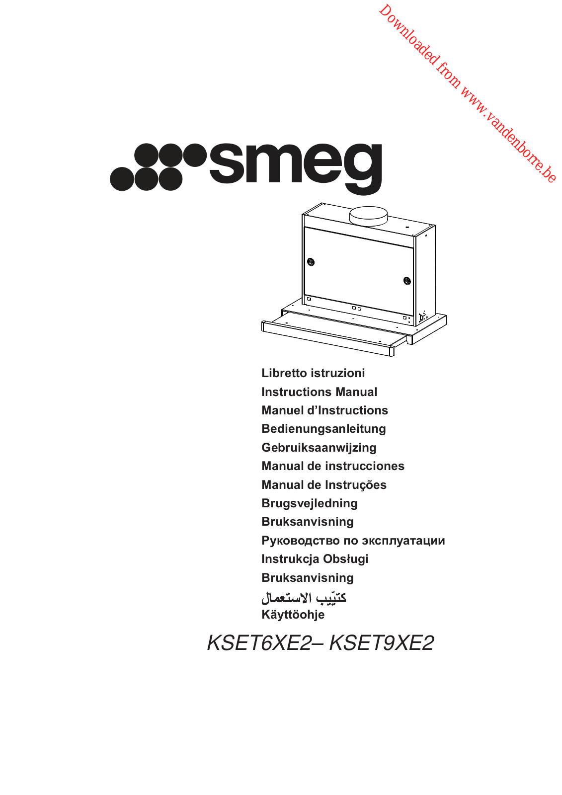 SMEG KSET9XE, KSET6XE User Manual