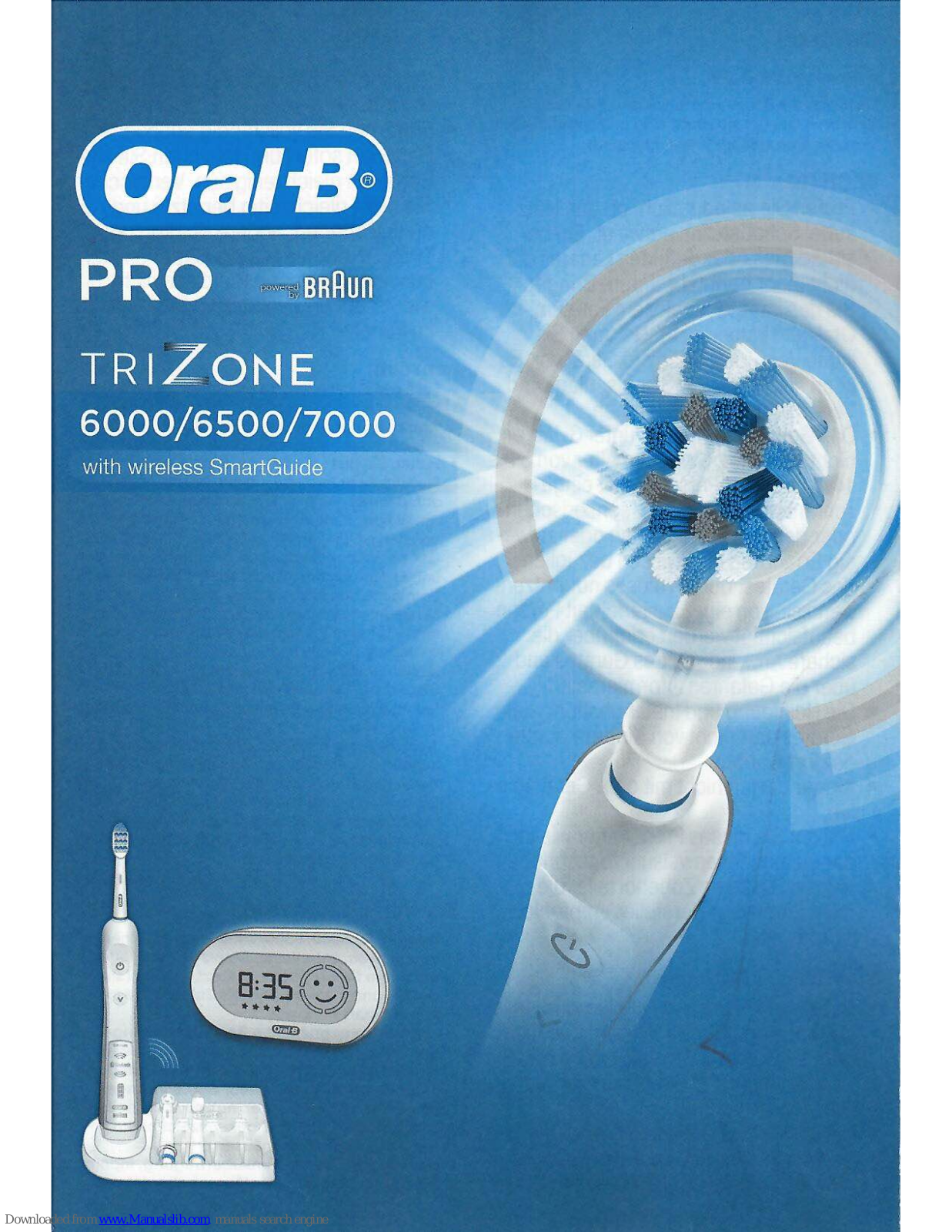 Oral-B TRIZONE 6000, TRIZONE 6500, TRIZONE 7000 User Manual