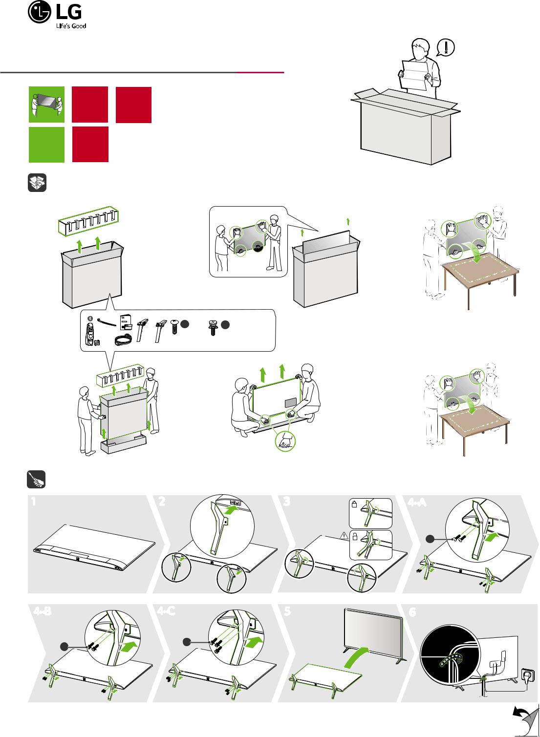 LG 50UN8000PUB QUICK SETUP GUIDE