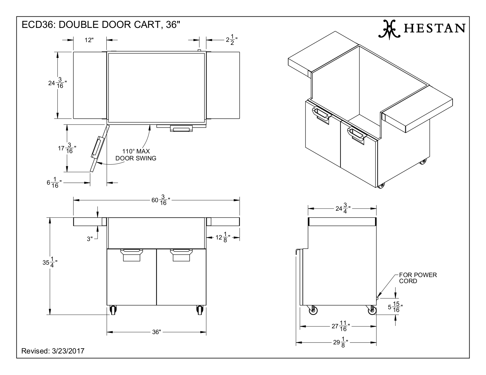 Hestan ECD36RD User Manual