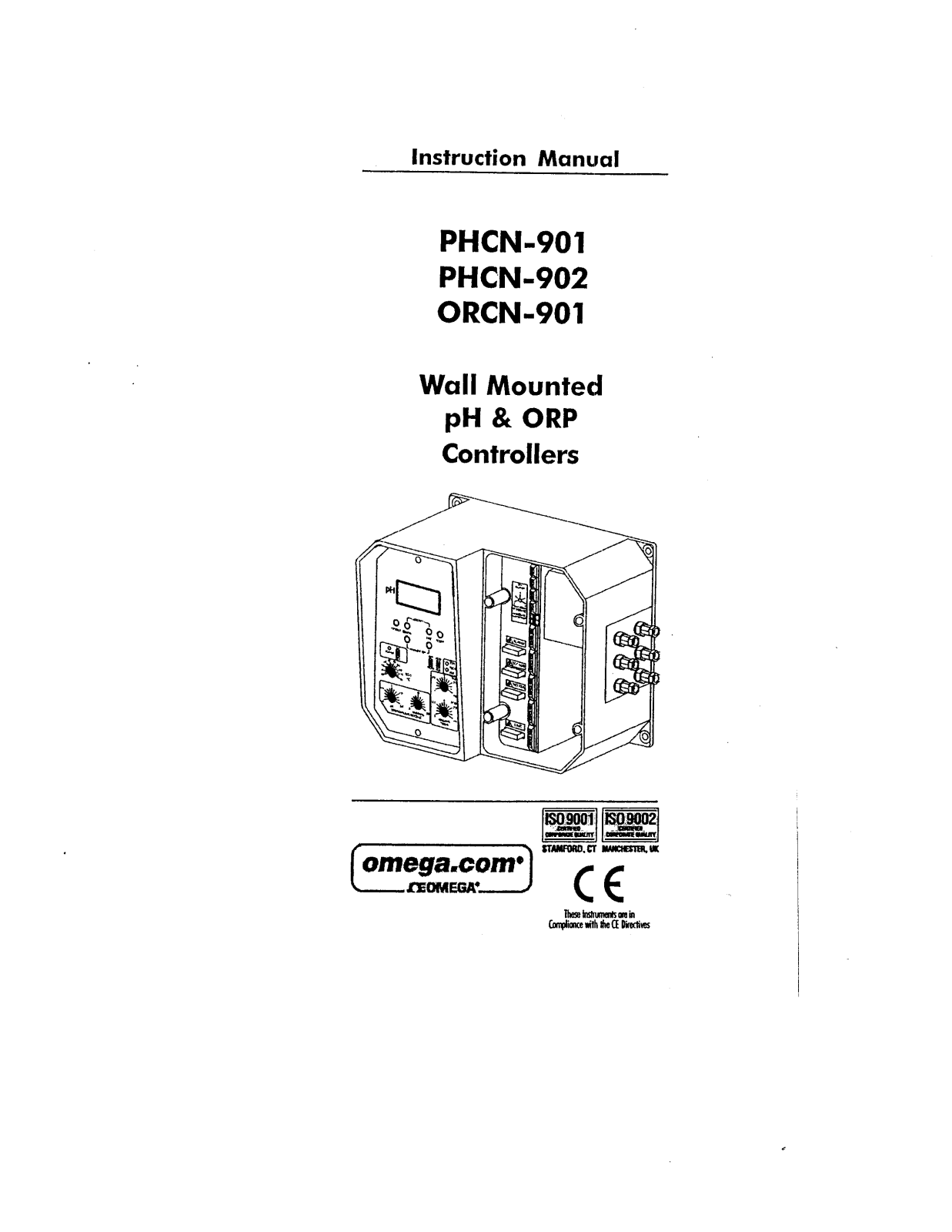 Omega Products ORCN-901 Installation  Manual