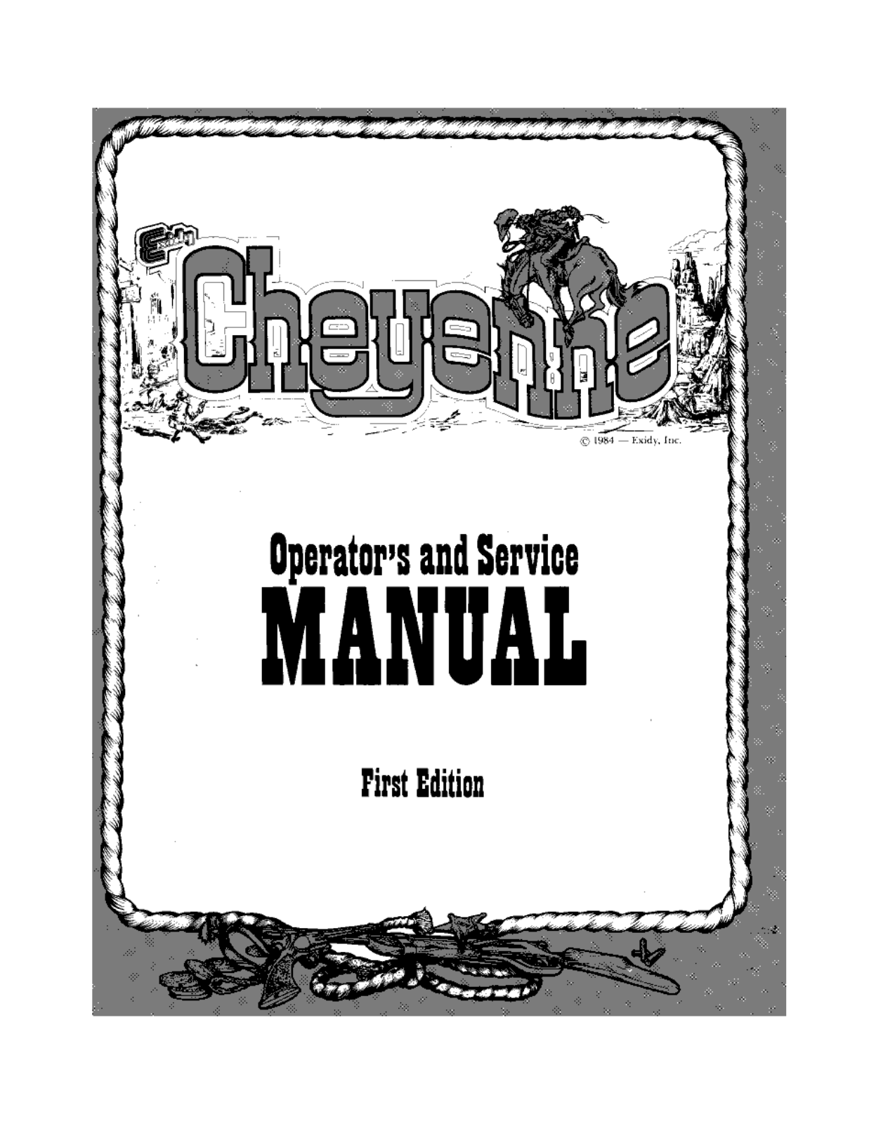 Exidy Cheyenne User Guide - ManualMachine.com