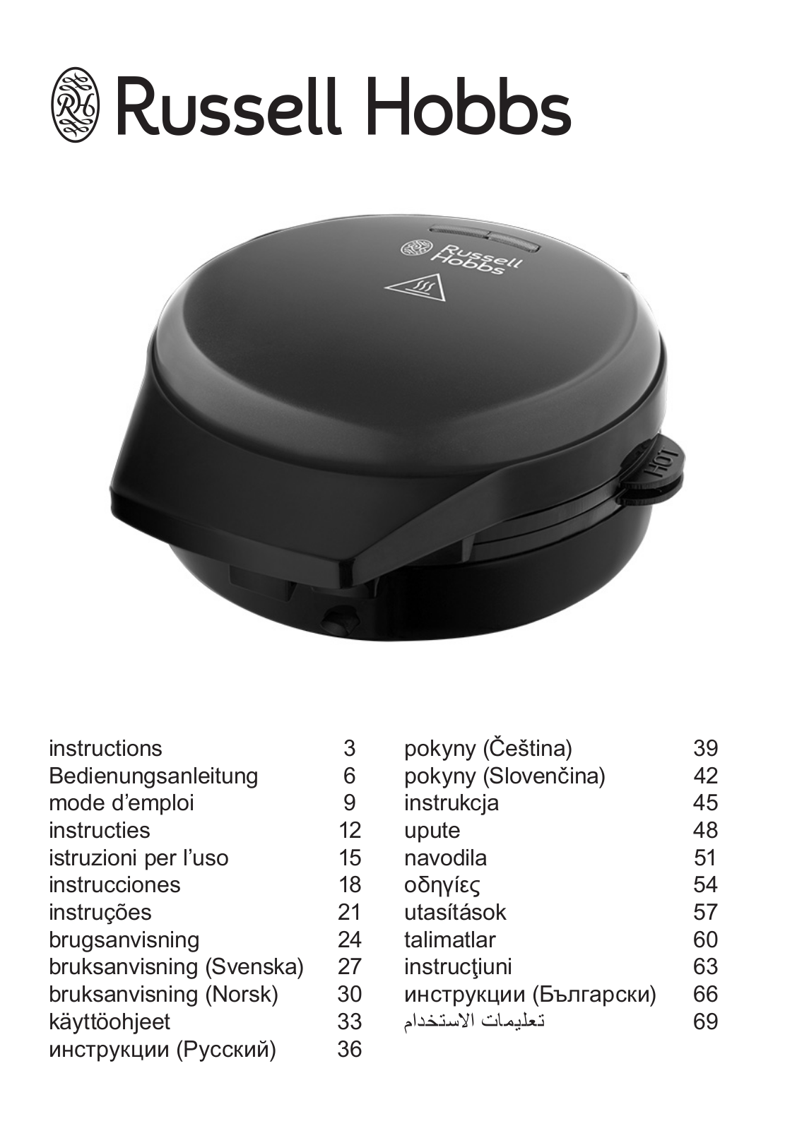 Russell Hobbs 24620-56 User Manual