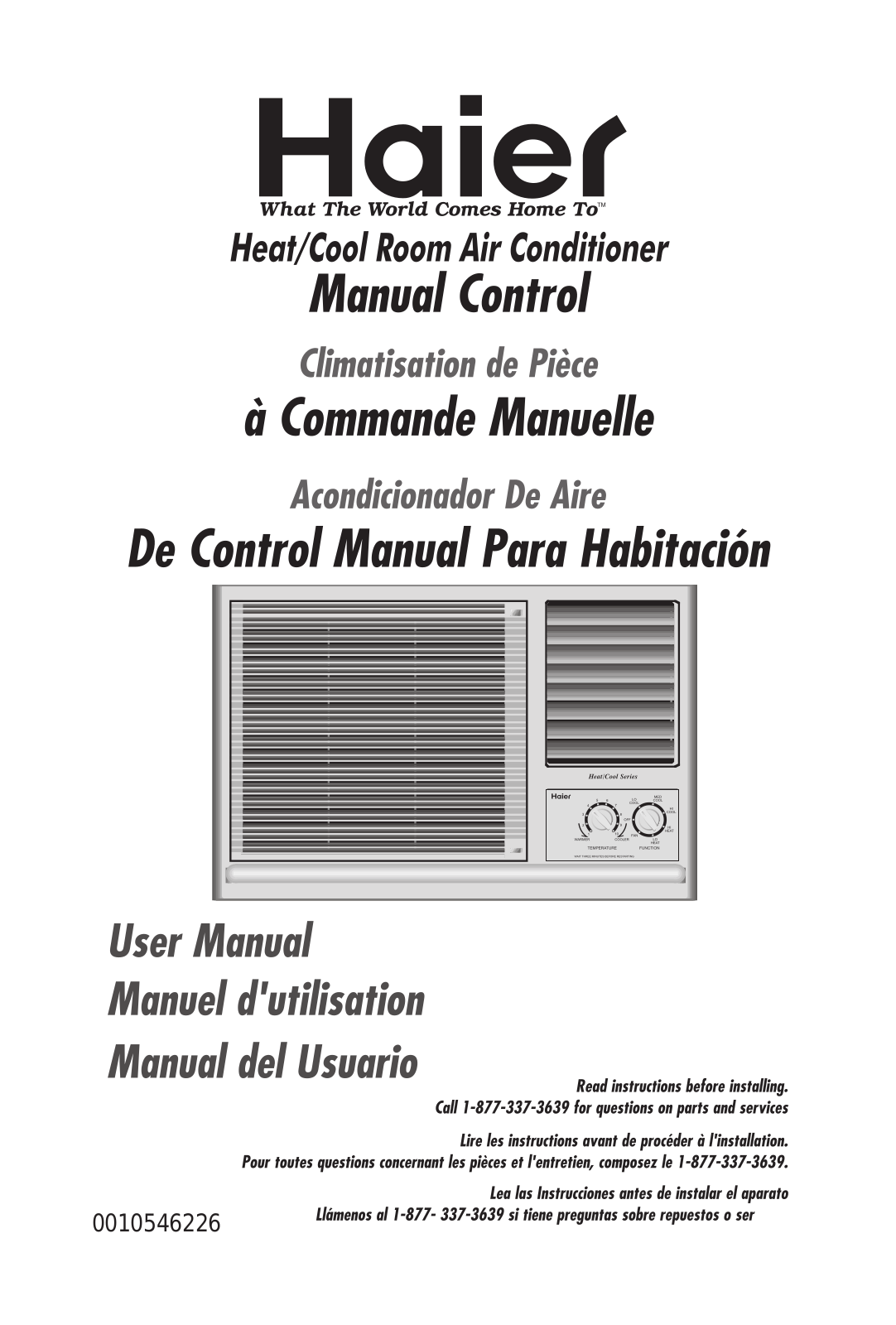 Haier HWS-12VH6 User Manual