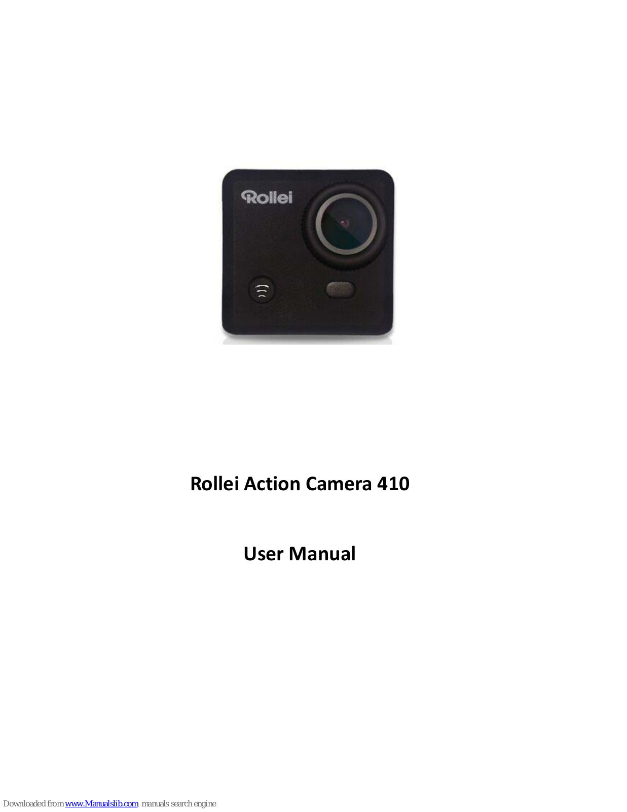 Rollei 410 User Manual