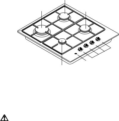 AEG EHG60412X, EHG60412W User Manual