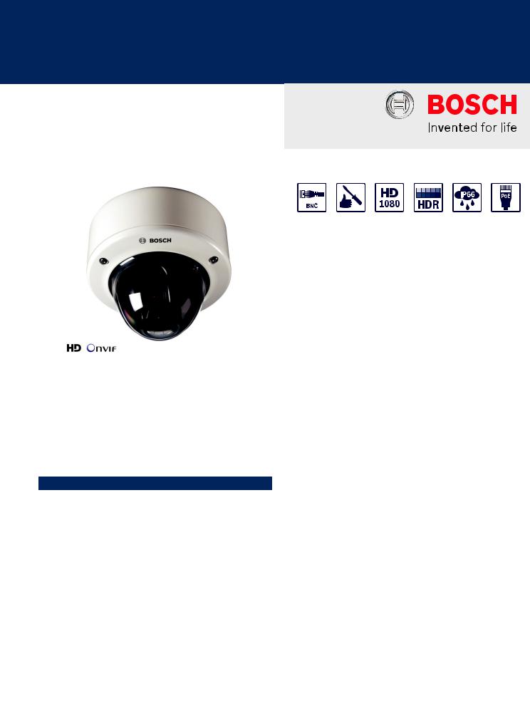 Bosch NIN-932-V03IP Specsheet