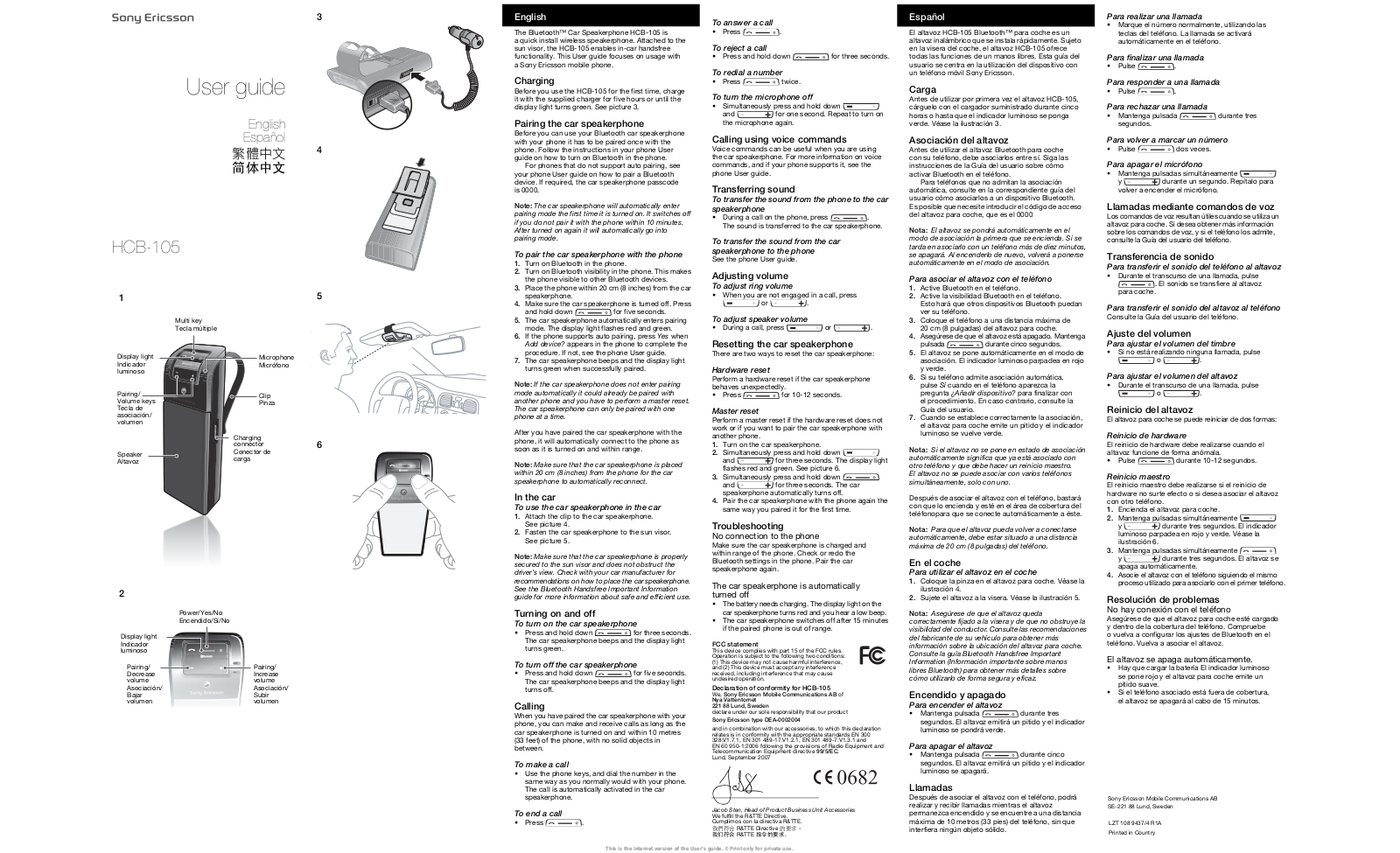 Sony DEA 2004 User Guide