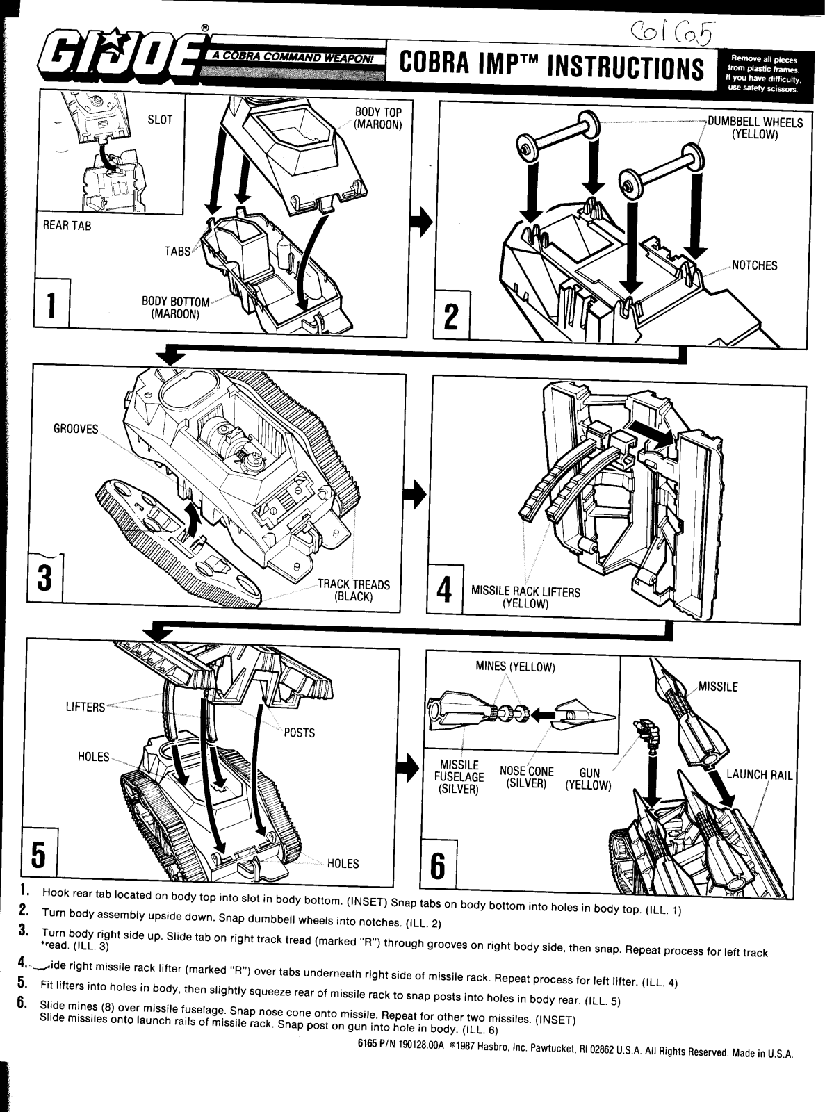 HASBRO GiJoe Cobra Imp User Manual
