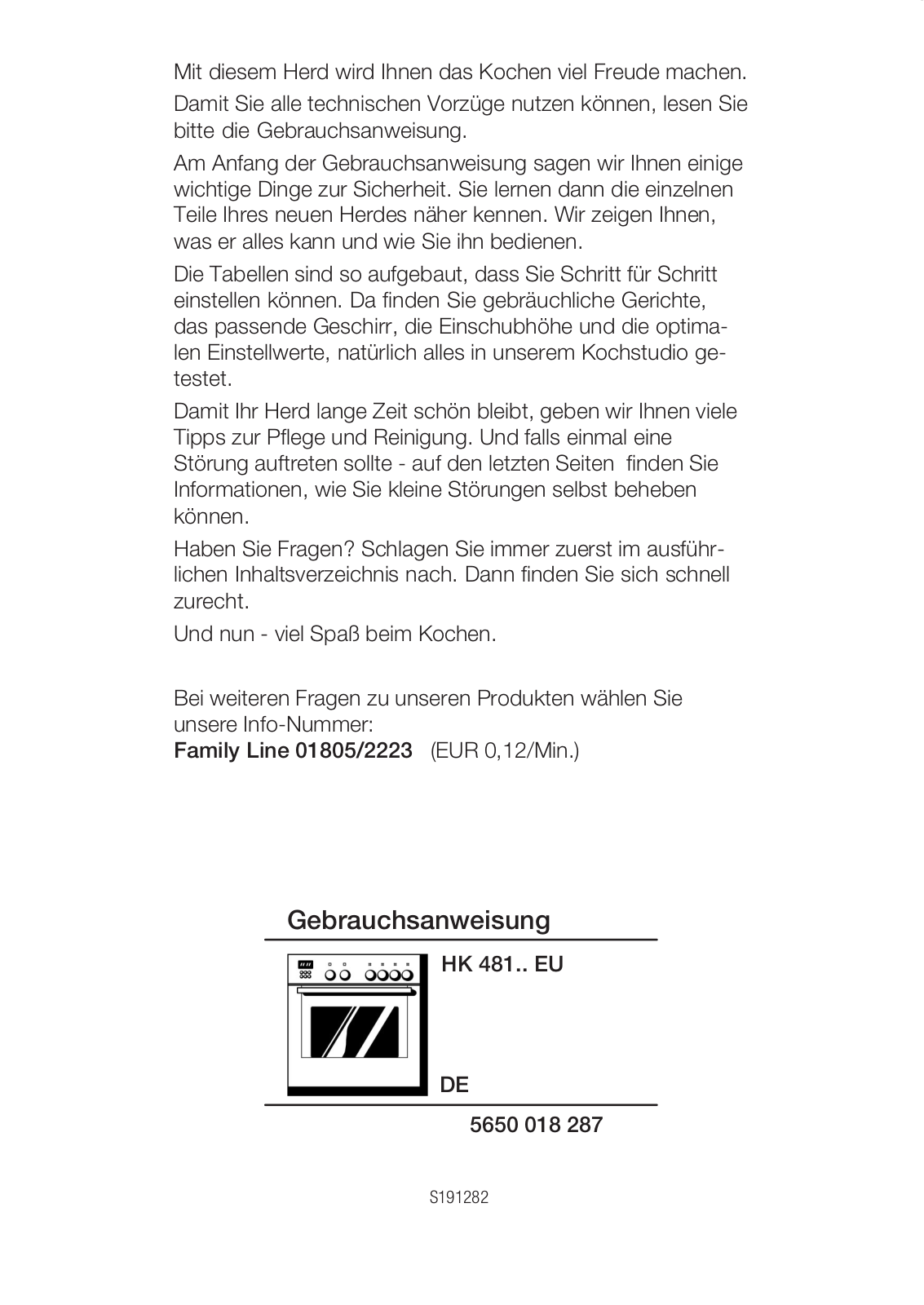 Siemens HK48155EU User Manual