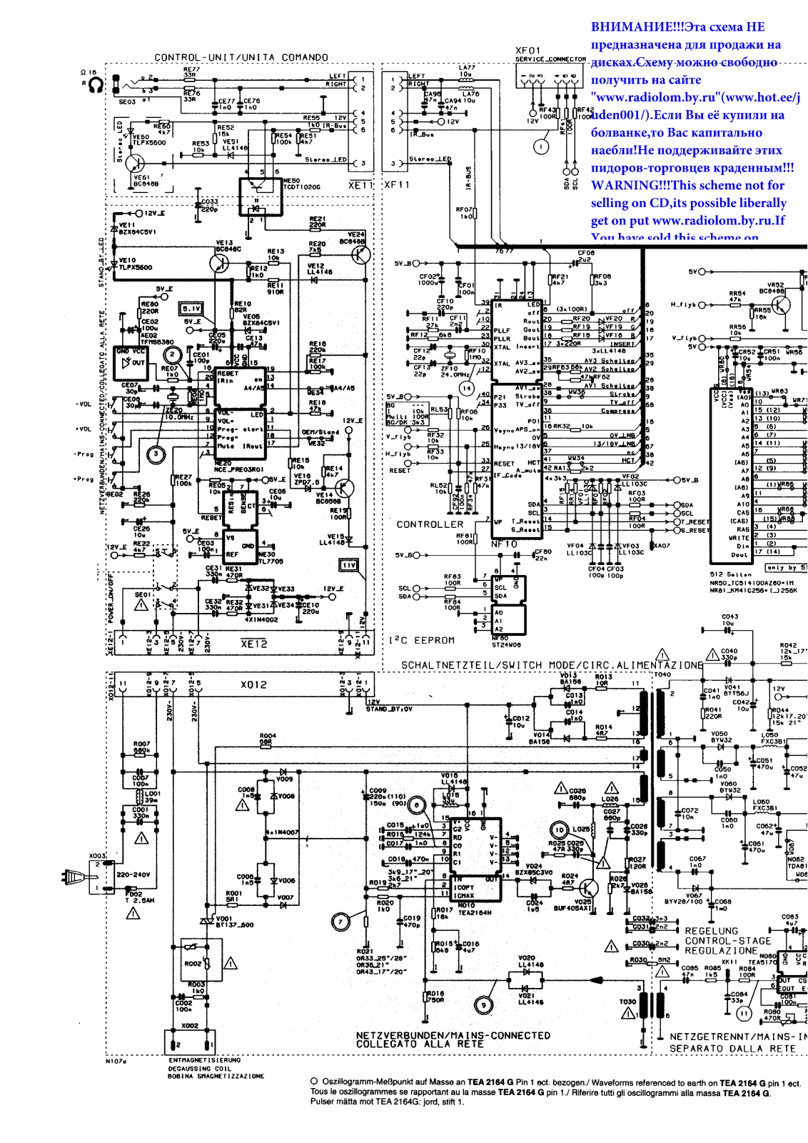 Akai CT2160 Service Manual