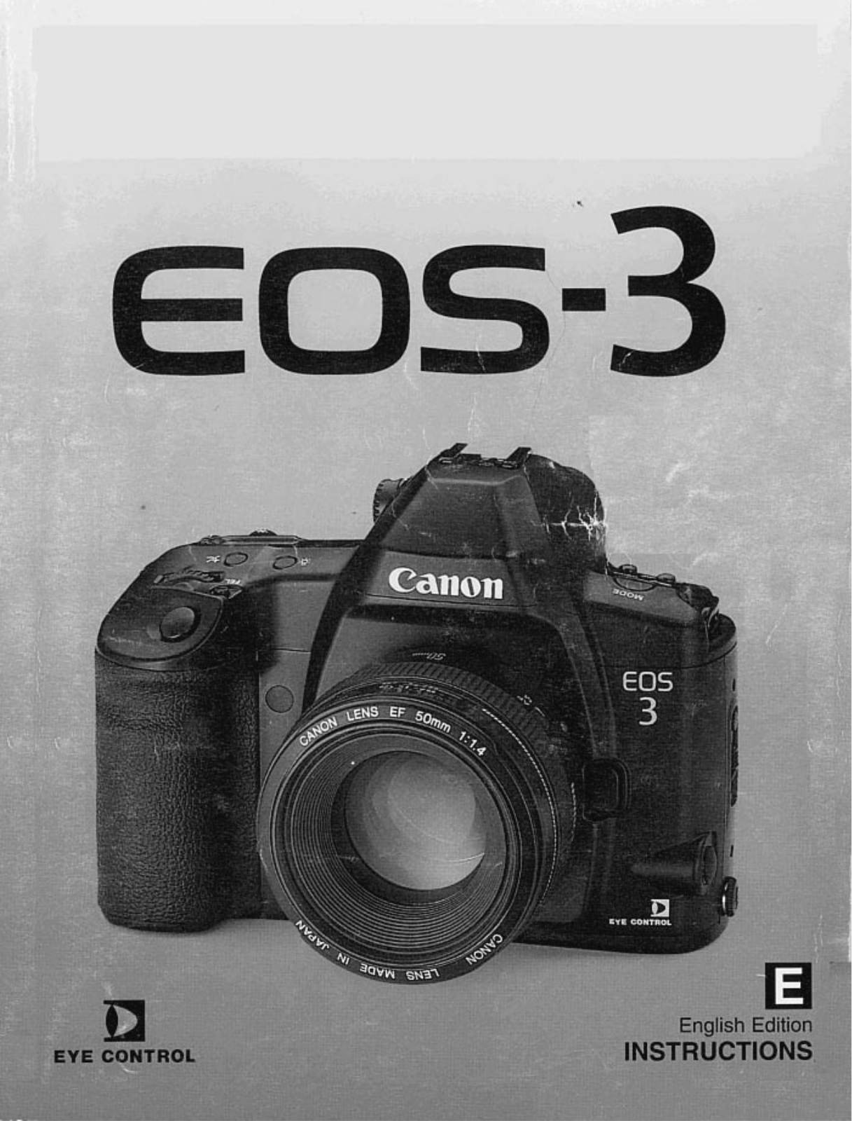 Canon EOS-3 Instruction Manual