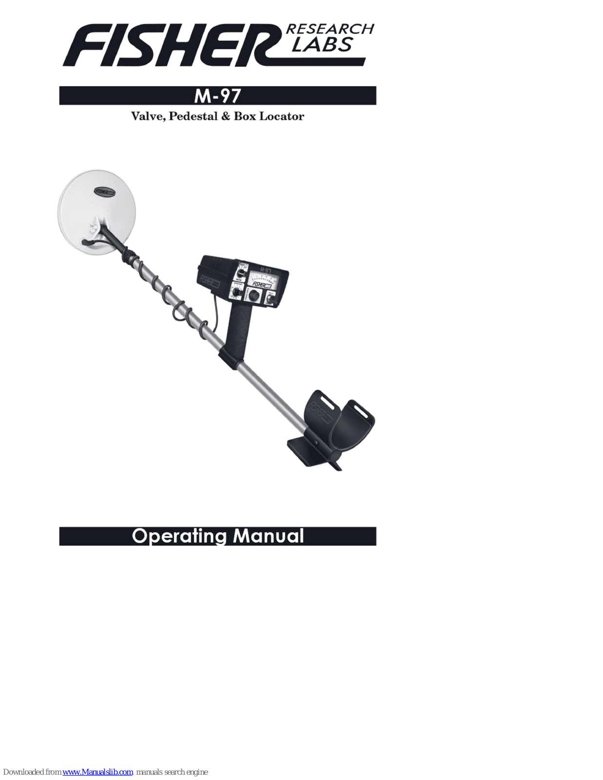 Fisher M-97 Operating Manual