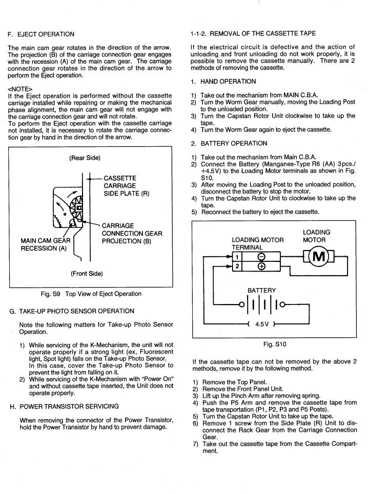 Panasonic NV- SD300AM, NV-SD400EU Service manual