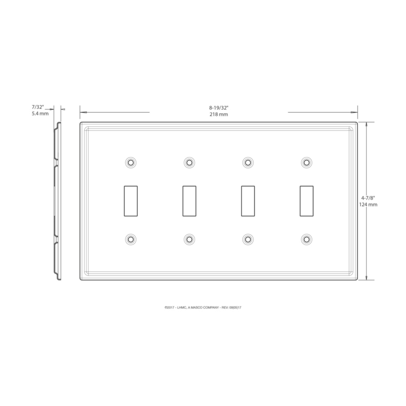 Franklin Brass BRND1024 Dimensions - ManualMachine.com