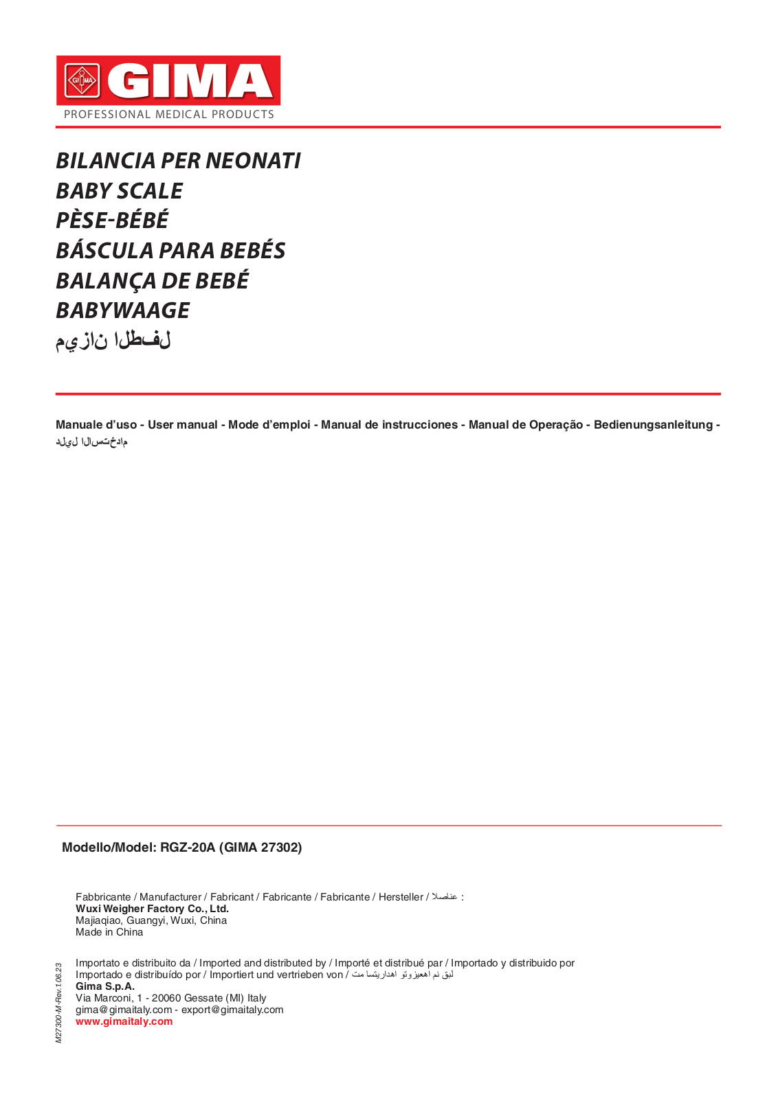Gima RGZ-20A, 27302 User guide - ManualMachine.com