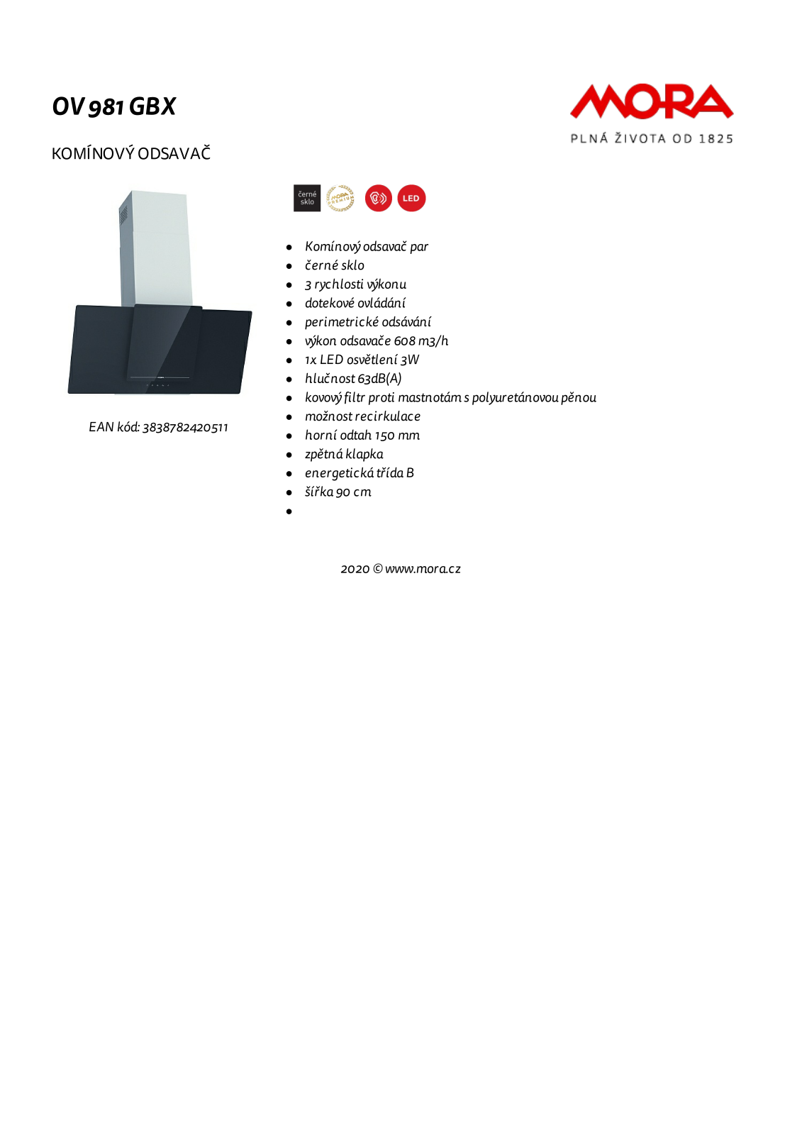 Mora OV 981 GBX User Manual