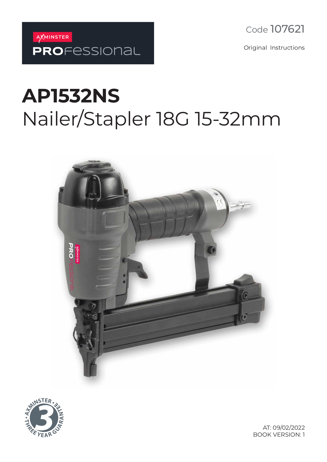 Axminster AP1532NS User guide - ManualMachine.com