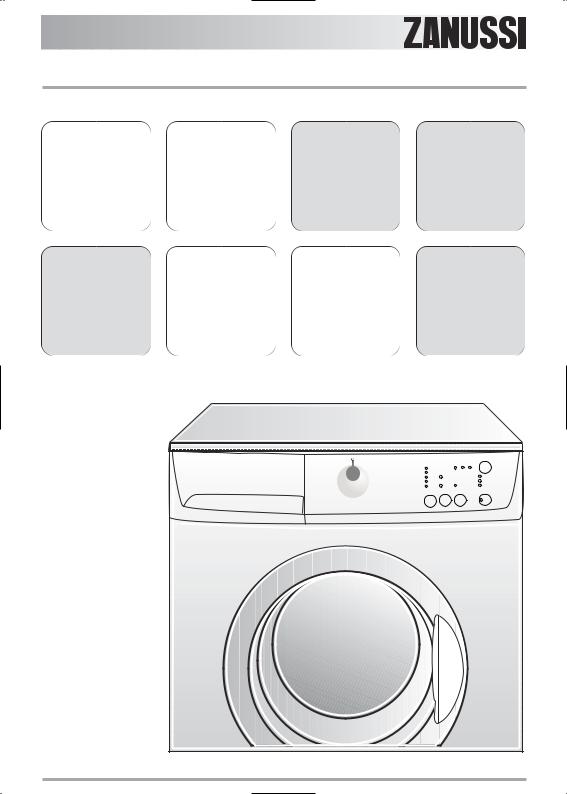 Zanussi ZWF5105, ZWF5185 User Manual