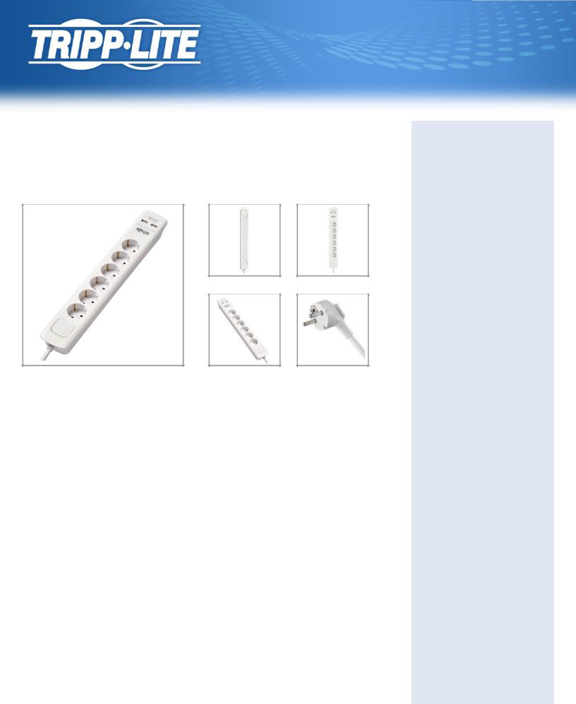 Tripp-Lite TLP6G18USB Data Sheet