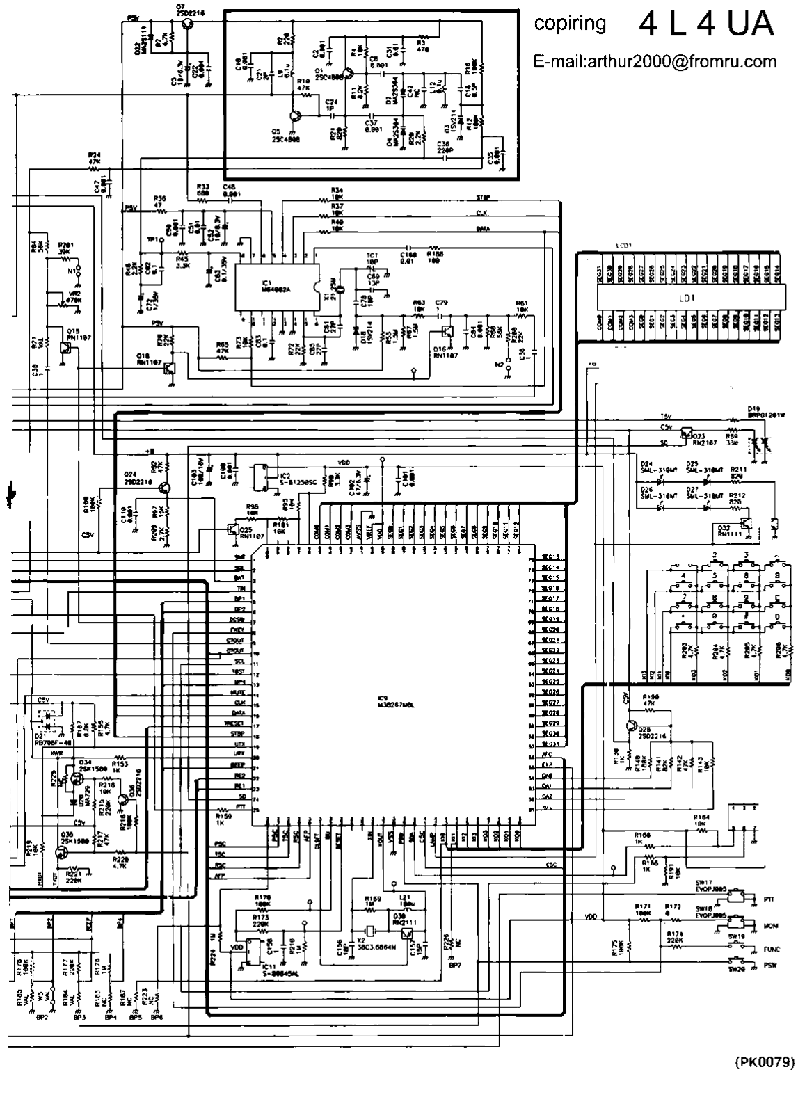 ALINCO DJ-196T/E Service Manual