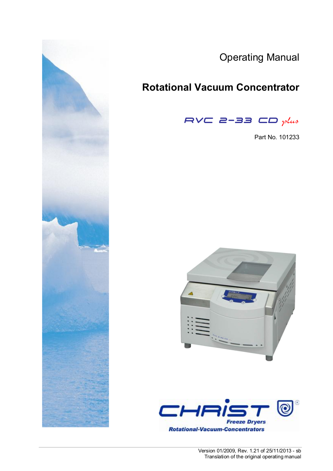 Martin Christ RVC 2-33 CDplus User Manual - ManualMachine.com