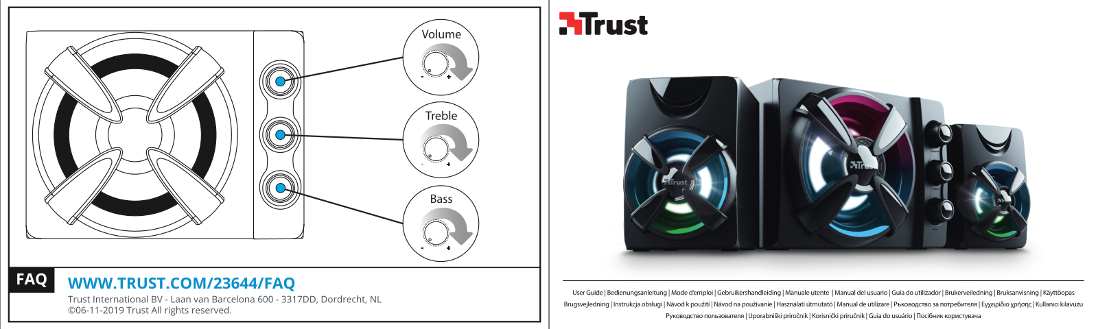 Trust Ziva RGB B User Manual