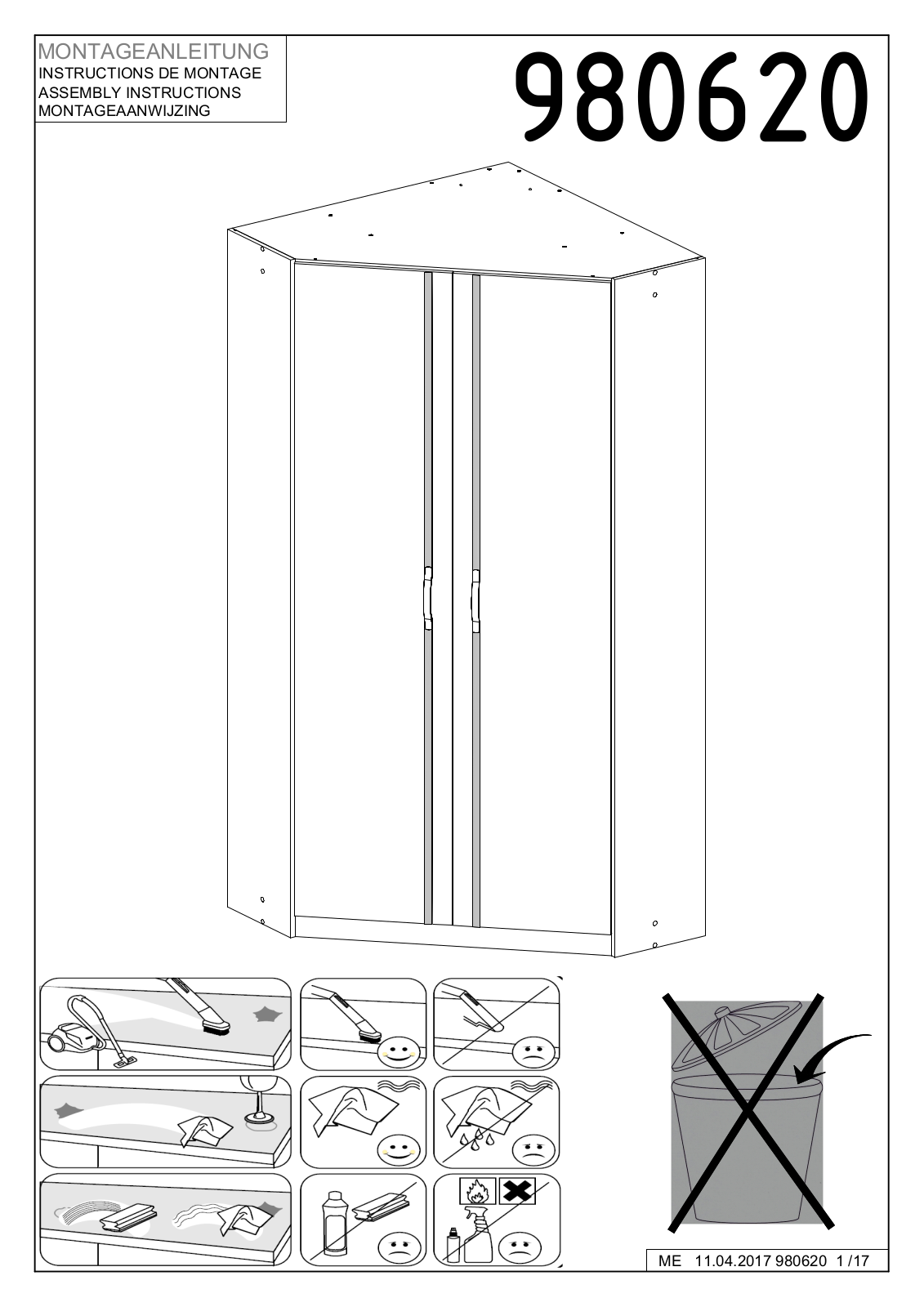 Wimex 980620 Assembly instructions