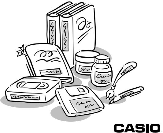 Casio KL-100 User Manual