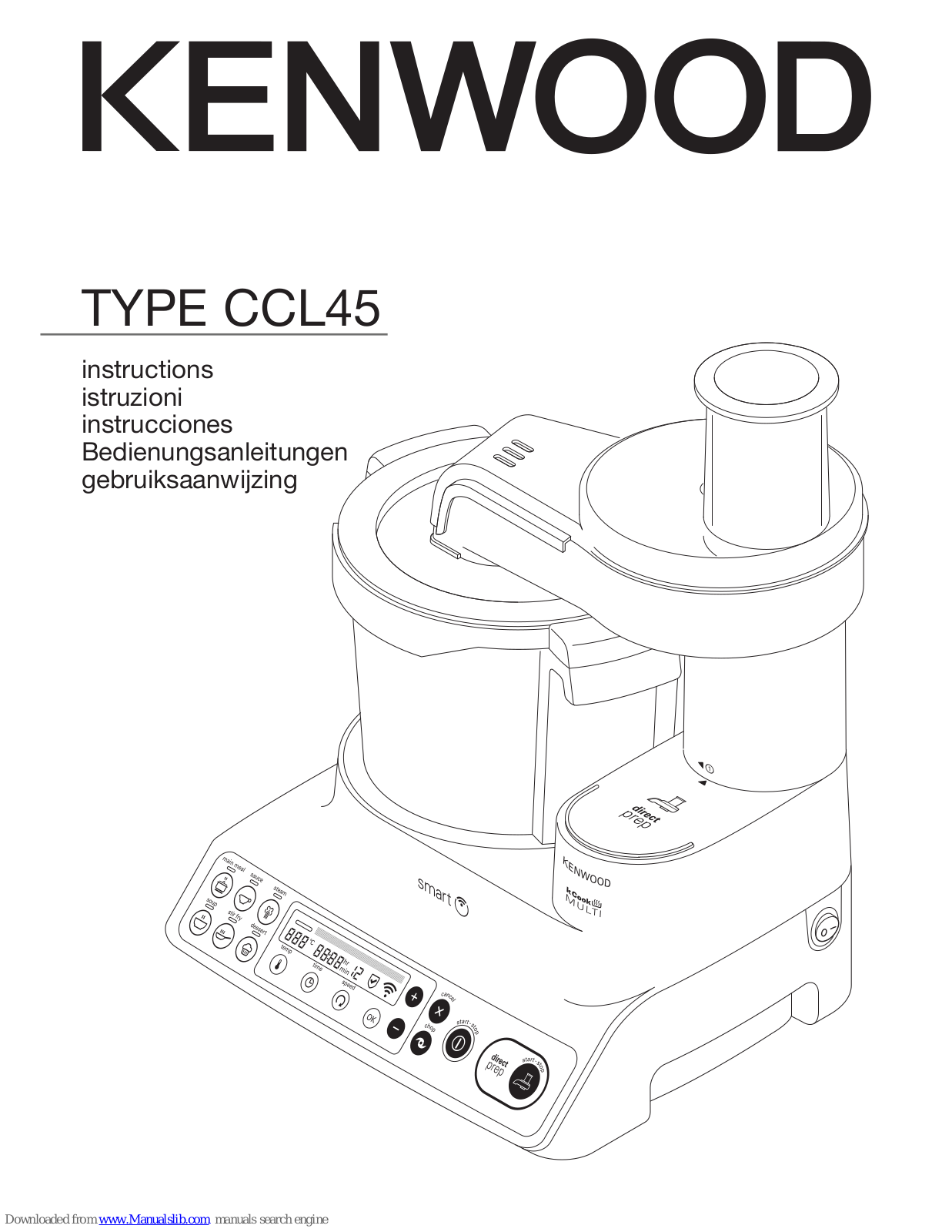 Kenwood CCL45 Instructions Manual