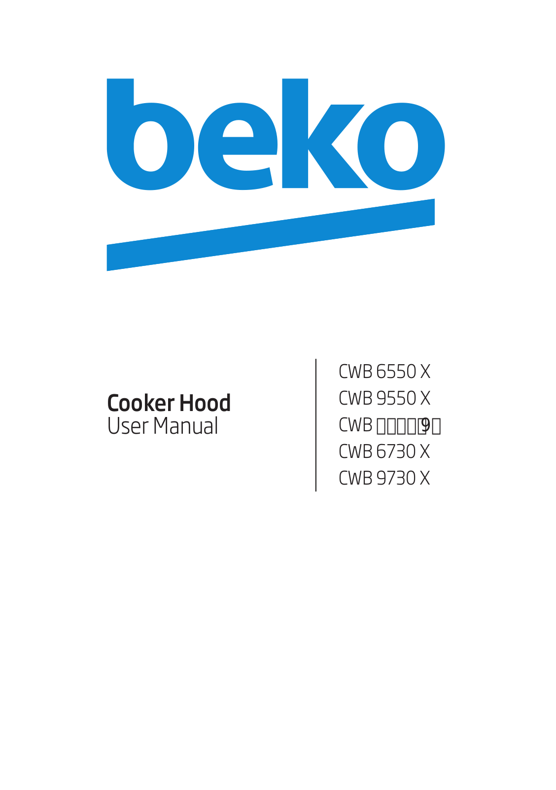 Beko CWB 6730 X User Manual