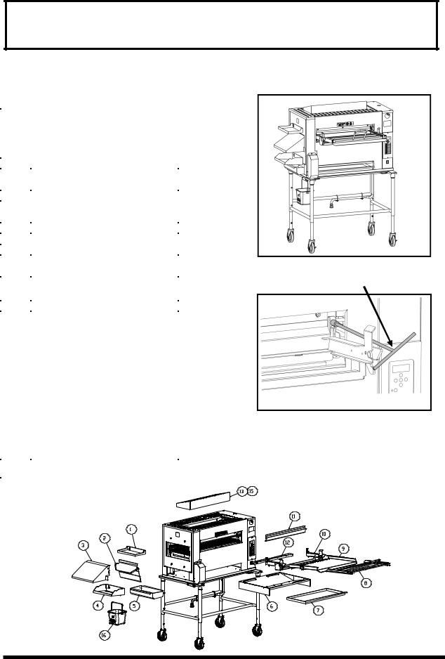 Duke Manufacturing FLEXIBLE BATCH BROILER Operation Manual