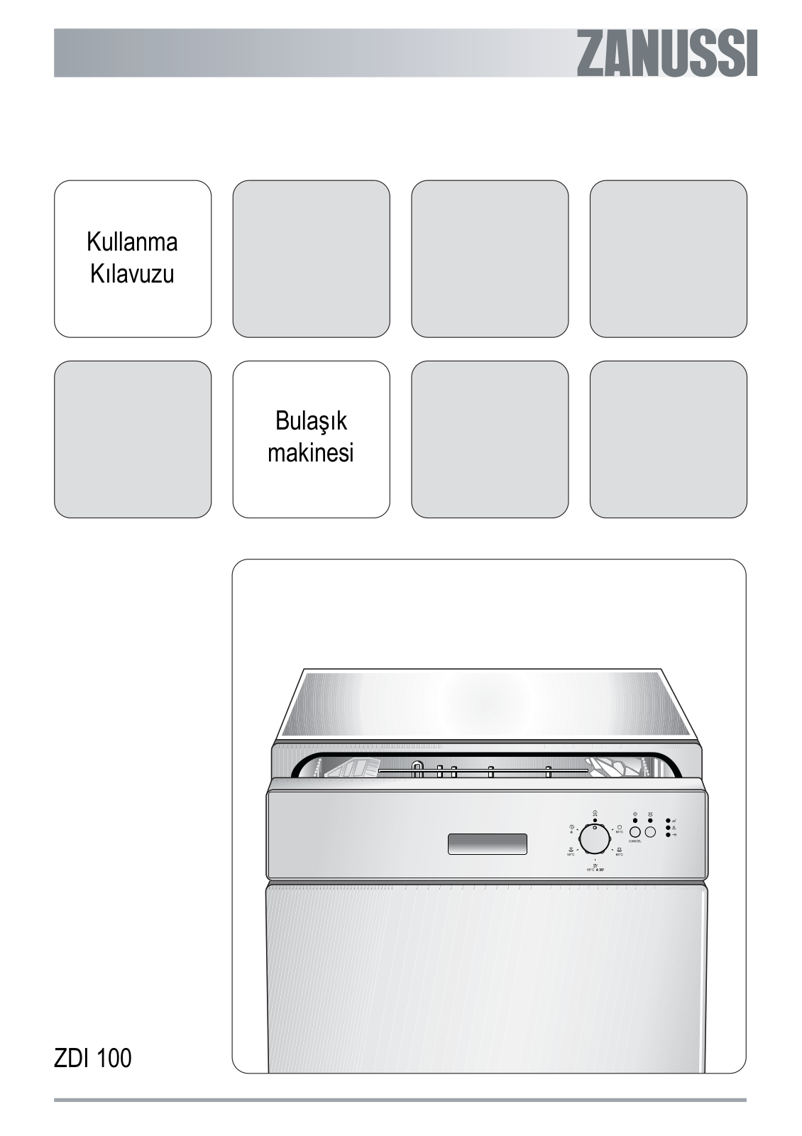 Zanussi ZDI100X User Manual