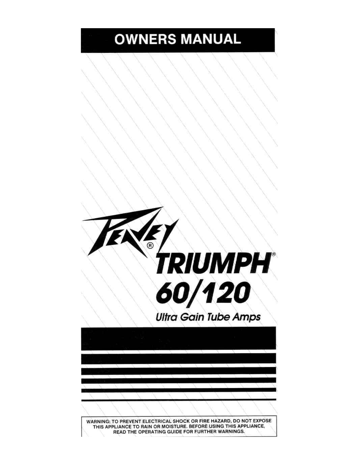 Peavey TRIUMPH 60-120 User Manual