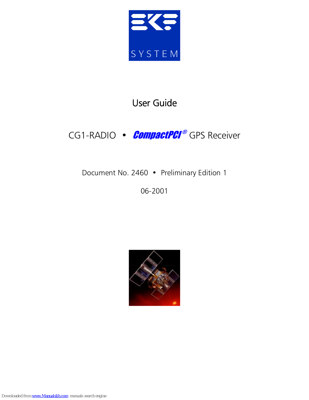 EKF Electronik CG1-RADIO CompactPCI User Manual