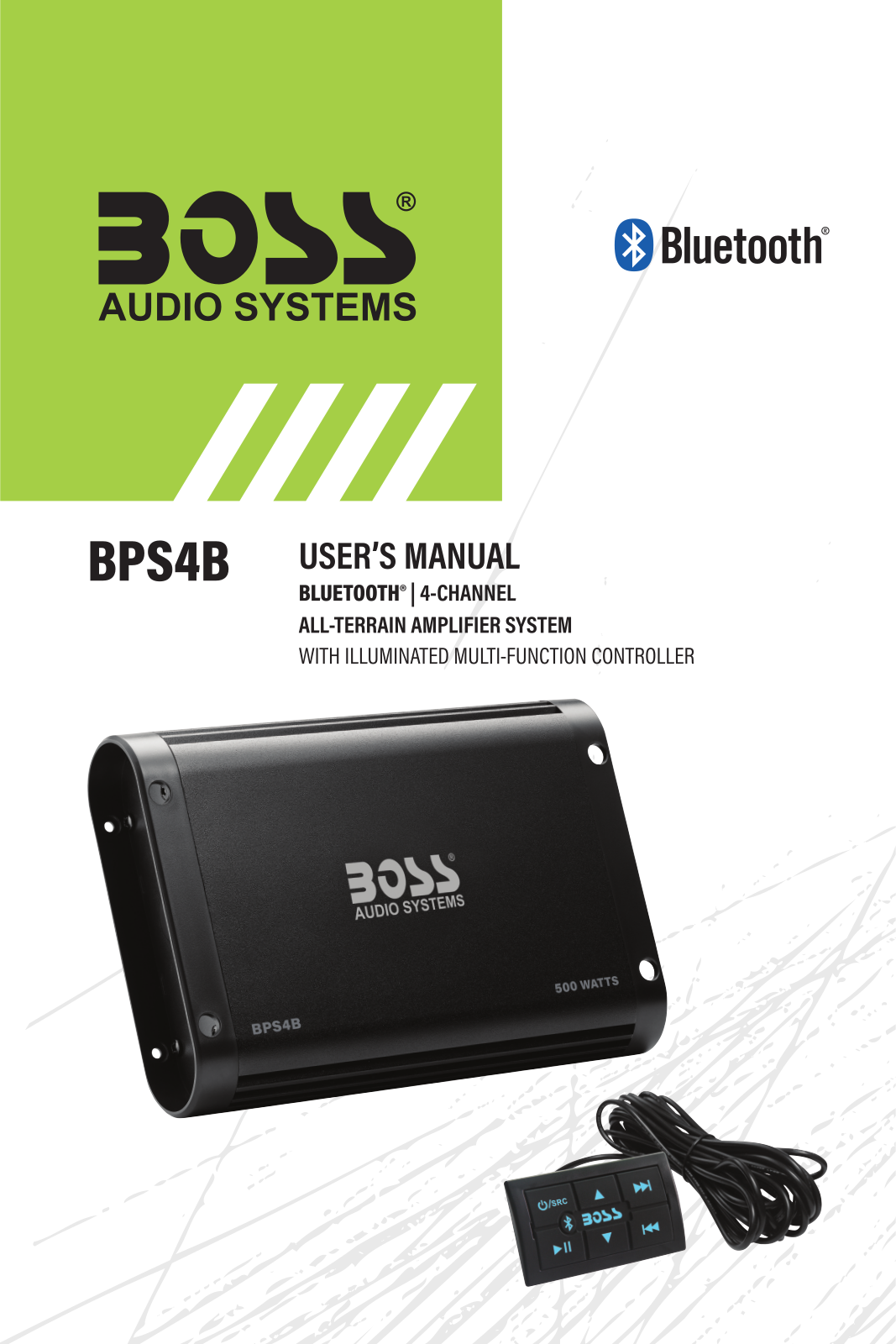 BOSS BPS4B User Manual