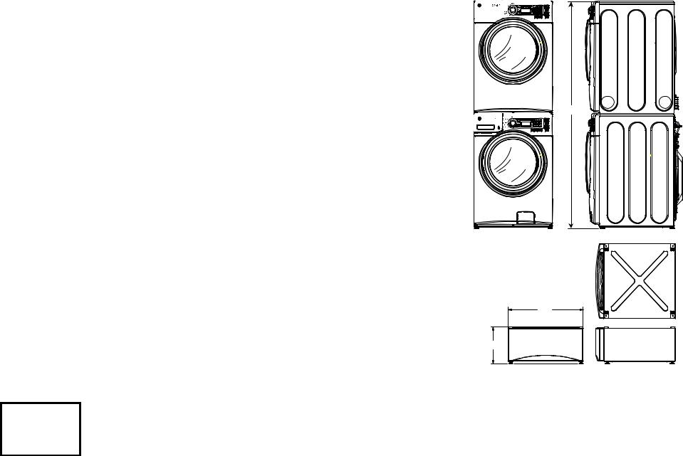 GE GFW450SSM, GFW450SPM Specification