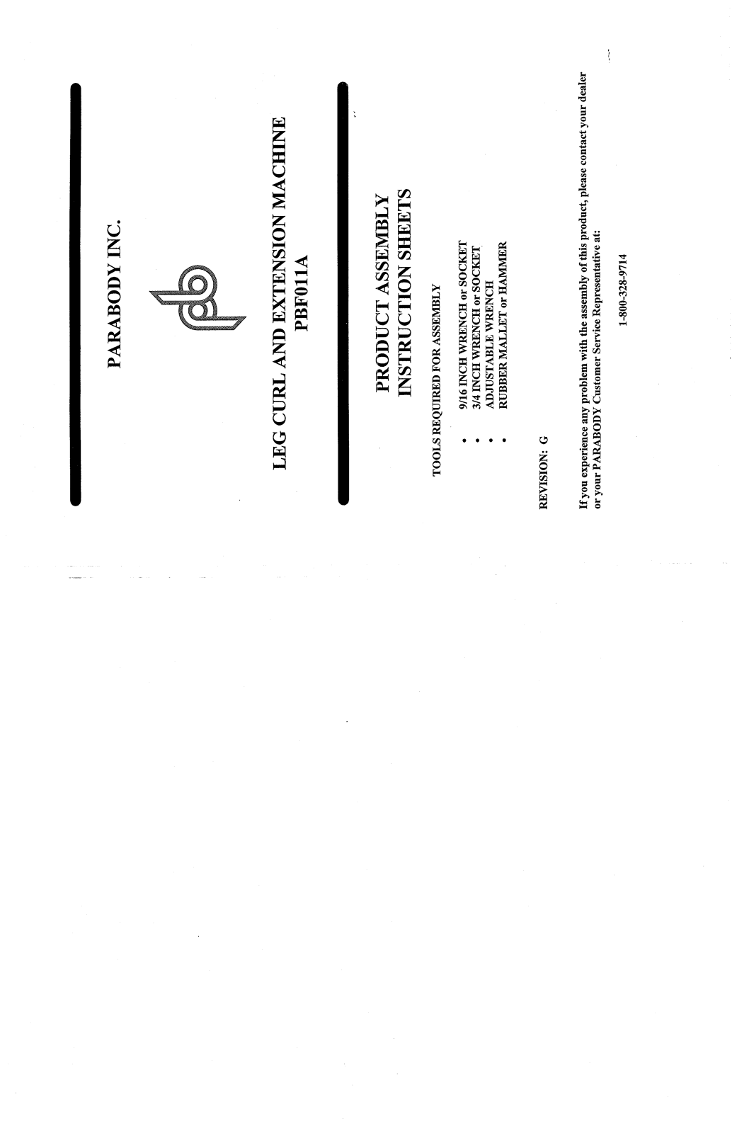 ParaBody PBF011A User Manual